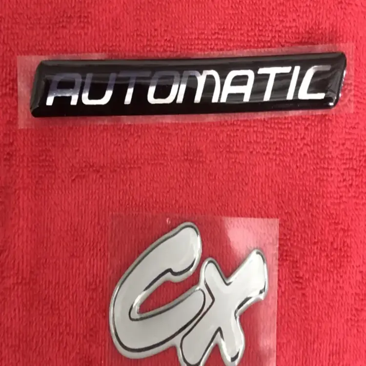 CX automatic sticker