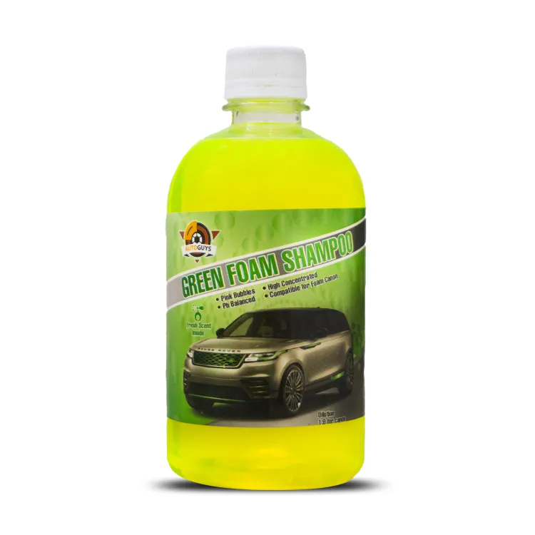 Green Foam Car Wash Shampoo