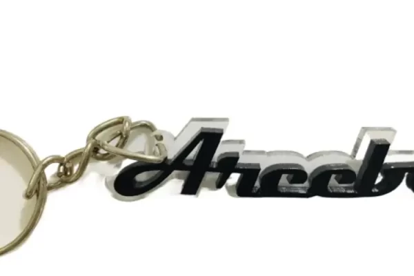 Logo Name Key Chain
